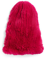 Thumbnail for your product : Saks Fifth Avenue Rabbit Fur Slouch Hat