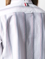 Thumbnail for your product : Thom Browne Striped Cotton Shirtdress