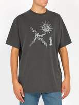 Thumbnail for your product : Balenciaga Goth Oversized Cotton T-shirt - Mens - Black