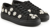 Thumbnail for your product : Simone Rocha Lace-Up Sneakers with Embellishment