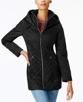 Thumbnail for your product : Laundry by Shelli Segal Hooded Quilted Coat