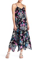 Thumbnail for your product : Just For Wraps Tropical Double-V Maxi Dress