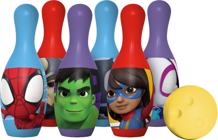 Hedstrom Kids Bowling Set, Spidey and Amazing Friends