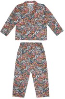 Thumbnail for your product : Bonpoint Dormeur floral cotton pajamas
