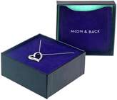 Thumbnail for your product : Lacoste Moon & Back Cubic Zirconia Heart Pendant 18 Inch Necklace
