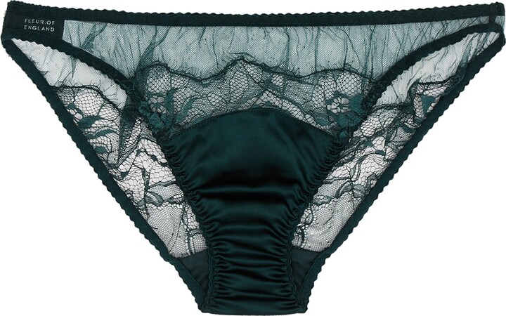 Dark Green Panties | Shop The Largest Collection | ShopStyle