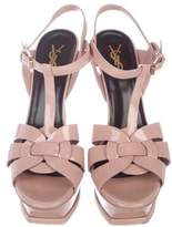 Thumbnail for your product : Saint Laurent Leather High-Heel Sandals