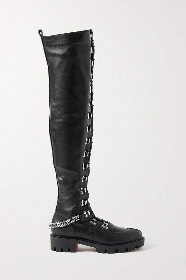 Christian Louboutin Knee Boots | Shop the world's largest collection 