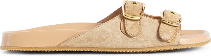 Chloé Donna Sandali E Ciabatte Beige
