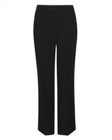 Thumbnail for your product : Jaeger Wool Crepe Wide Leg Trousers