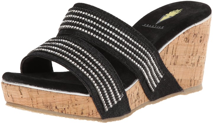 candies flip flops wedge