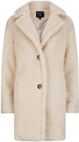 Thumbnail for your product : Dorothy Perkins Women's Cream Long Teddy Coat - S