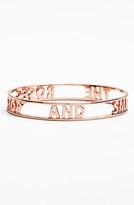Thumbnail for your product : Kate Spade 'words Of Wisdom - Stop And Smell The Roses' Bangle