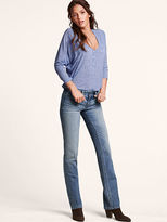 Thumbnail for your product : Victoria's Secret Hipster Straight Leg Jean