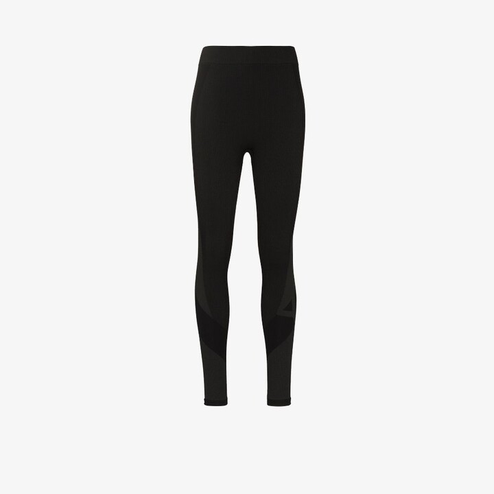polyester and elastane leggings