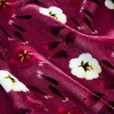 Thumbnail for your product : Nuni Ryder Design Pressed Petal Velvet Scarf Cherry