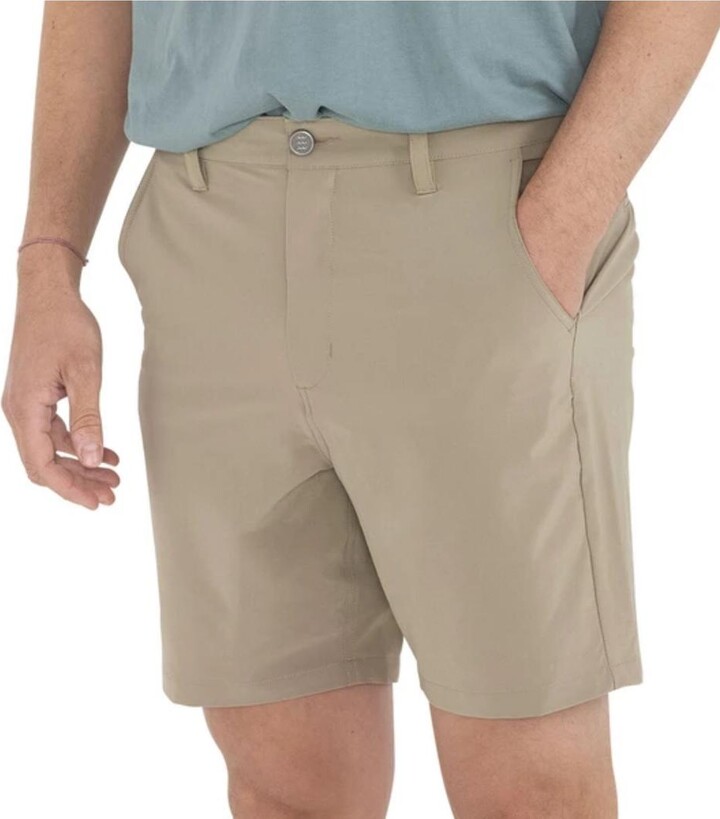 Free Fly Men'S Hybrid Short 7" Inseam in Saddle ShopStyle
