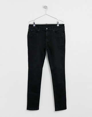 Cheap Monday tight skinny jeans in black haze