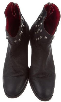 Zadig & Voltaire Skull-Embellished Ankle Boots