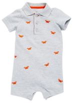 Thumbnail for your product : Little Me Baby Boys Crab Patterned Romper