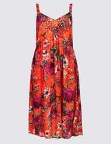 Thumbnail for your product : Marks and Spencer Floral Print Swing Midi Dress
