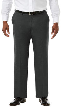 Haggar JM Premium Stretch Sharkskin Classic Fit Flat Front Suit Pants - Big & Tall
