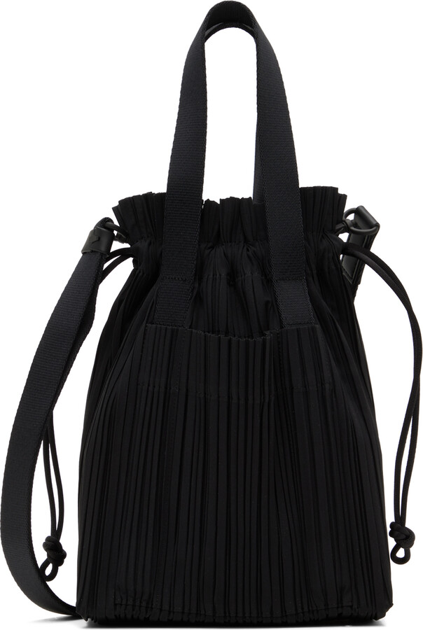 Pleats Please Issey Miyake Black Pleats Tote - ShopStyle Shoulder Bags