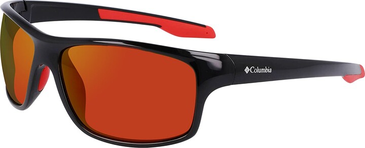 Columbia Men's Sunglasses BURR - Shiny Black & Red with Polarized Orange  Revo Lens - ShopStyle