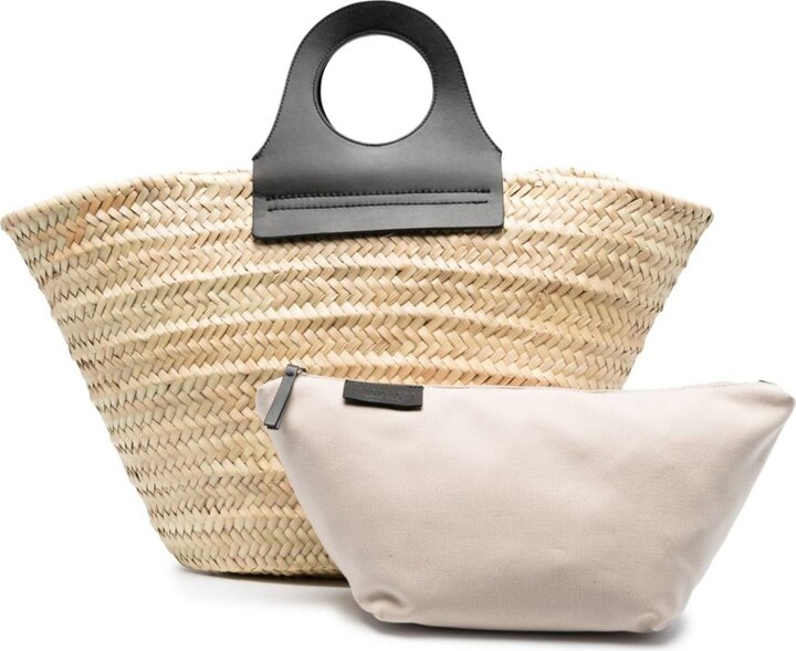 Hereu Cabas woven-straw tote bag - ShopStyle