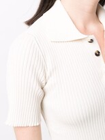 Thumbnail for your product : Bottega Veneta Linen blend polo shirt