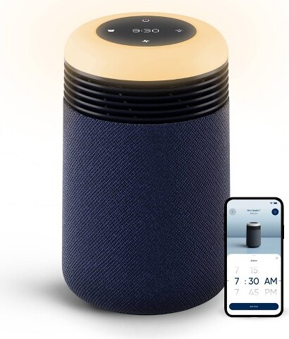 Blueair BlueairMiniRestfulAirpurifierandSunriseClockMidnightBlue