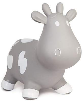 Trumpette Howdy Bouncy Cow, Grey by