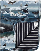 Thumbnail for your product : Molo Grey Arctic Landscape Niles Blanket