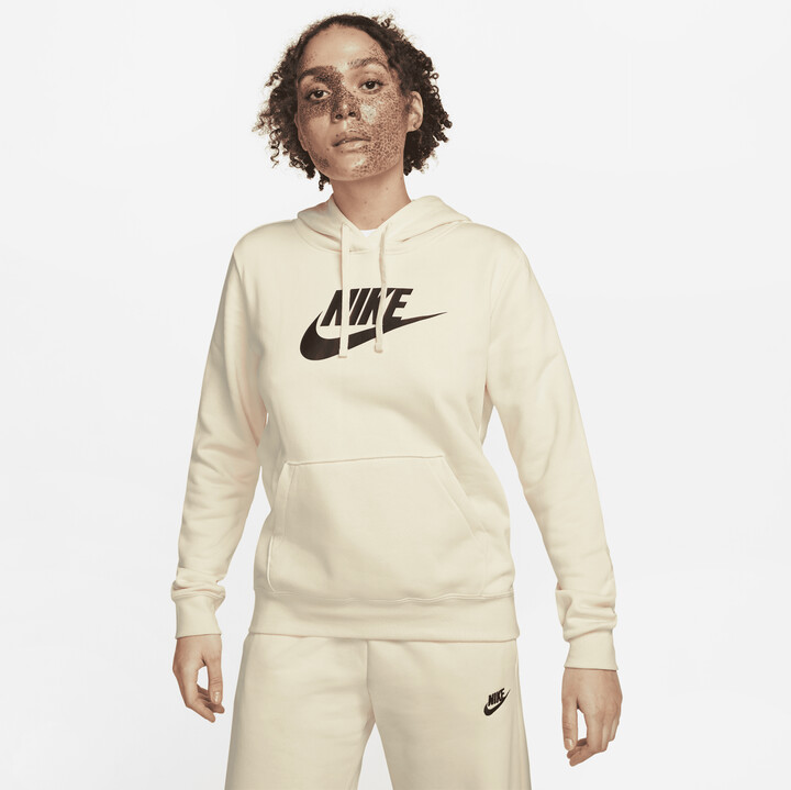 womens white nike pullover