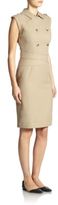 Thumbnail for your product : Band Of Outsiders Trench Sheath Dress