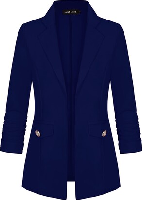 MINTLIMIT Womens Casual Blazer Long Summer Work Office Cardigan Jacket -  ShopStyle