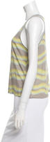 Thumbnail for your product : Proenza Schouler Striped & Polka Dot Print Top