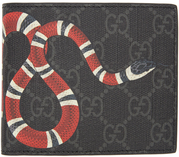 card holder gucci snake