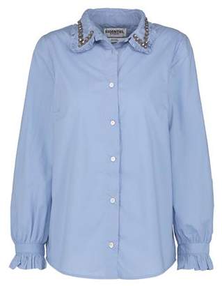 Essentiel Odaikota Embellished Collar Shirt in Hydrangea