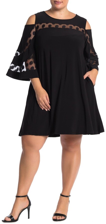 macys plus size black dresses