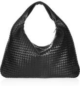 Thumbnail for your product : Bottega Veneta Maxi Veneta Intrecciato Leather Shoulder Bag - Black