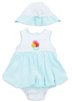 Thumbnail for your product : Little Me Baby Girls Polka Dot and Striped Two-Piece Set