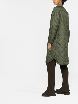 Closed Quilted Long-Sleeve Jacket