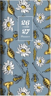 TFPublishing 2026-2027 Honey Bees Small Monthly Pocket Planner By Tf Publishing
