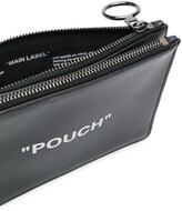 Thumbnail for your product : Off-White Quote Double Flat Pouch