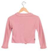 Thumbnail for your product : Moschino Girls' Wool Ruffle-Trimmed Cardigan