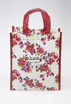 Thumbnail for your product : Forever 21 FOREVER 21+ Floral Bohemian Graphic Handbag