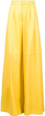 Adam Lippes wide pleat front trousers