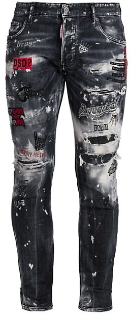 black dsquared2 jeans