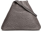 Thumbnail for your product : Akris Ai Ostrich Shoulder Bag